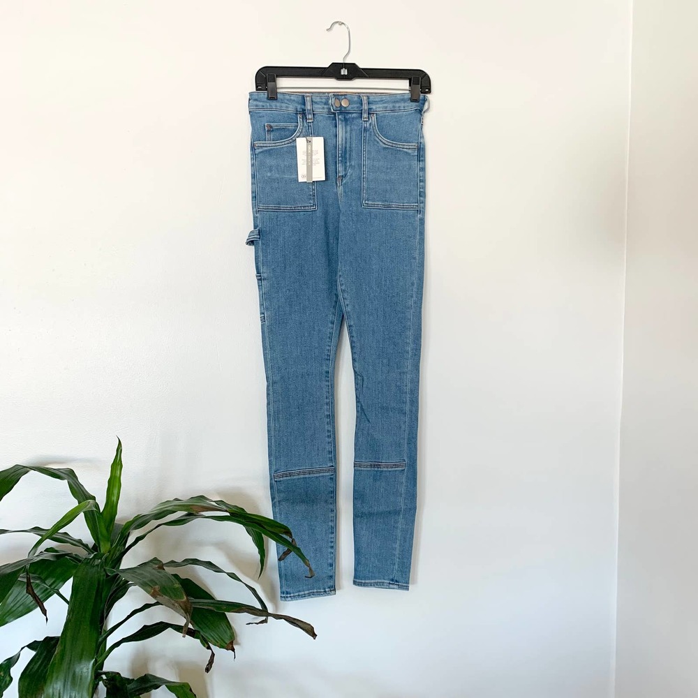 NWT ASOS Denim Skinny Denim Cargo Pockets Size 28